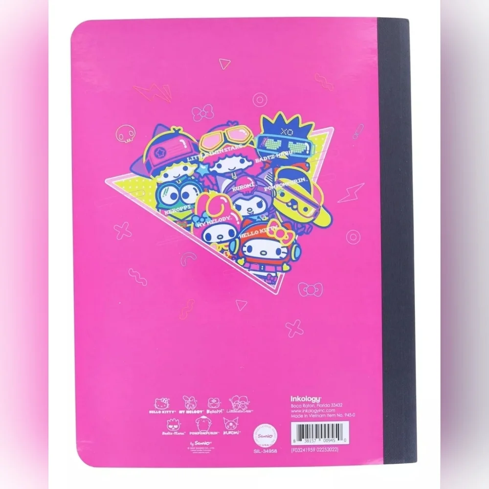 NEW Hello Kitty Composition Book, 100 pages
